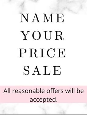 NAME YOUR PRICE ❤️ ACCEPTING ALL REASONABLE OFFERS